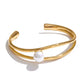 Mae Pearl Bangle Bracelet ELSSIZ