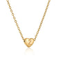 Heart Initial Necklace ELSSIZ