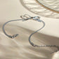 Bow Snake Link Anklet ELSSIZ