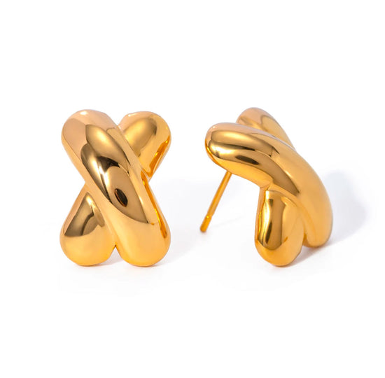 Small X Earrings ELSSIZ