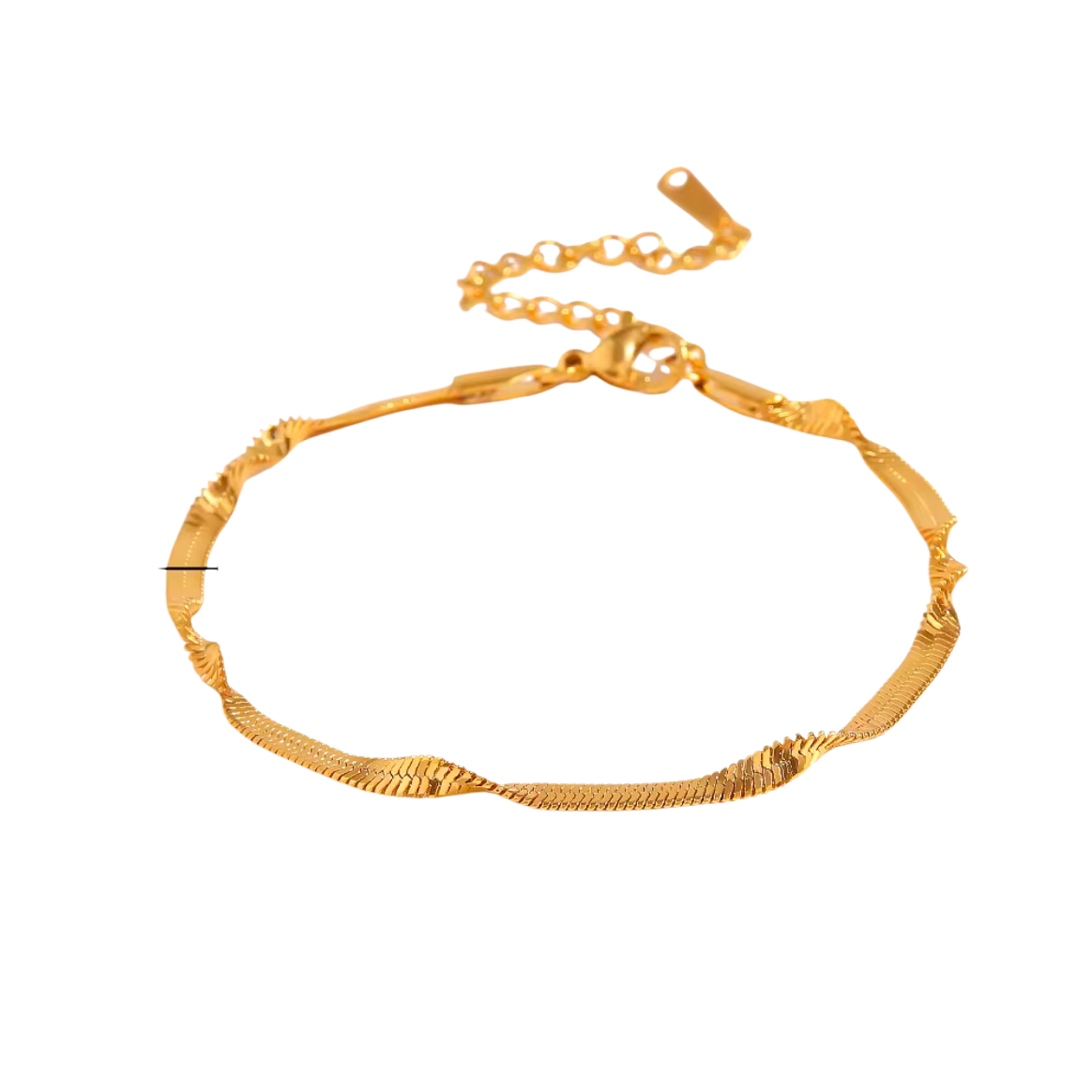 Non tarnish bracelet, hypoallergenic, waterproof 