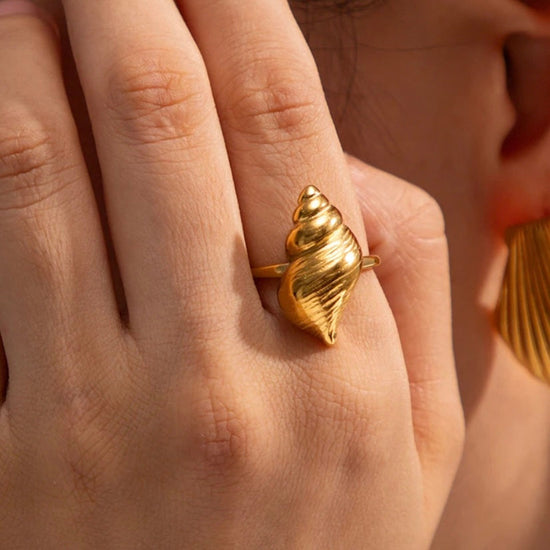 Conch Shell Open Ring ELSSIZ