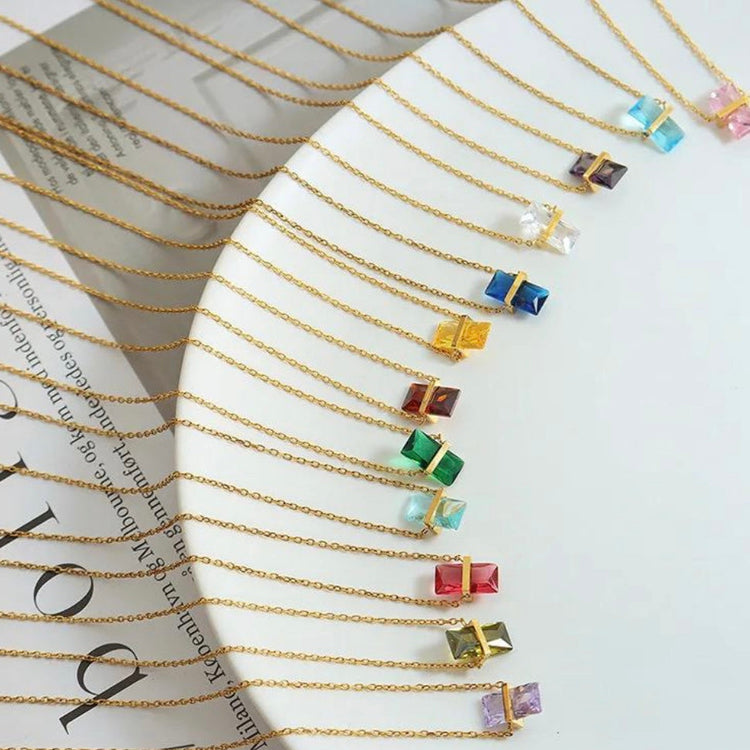 Birthstone Necklace ELSSIZ