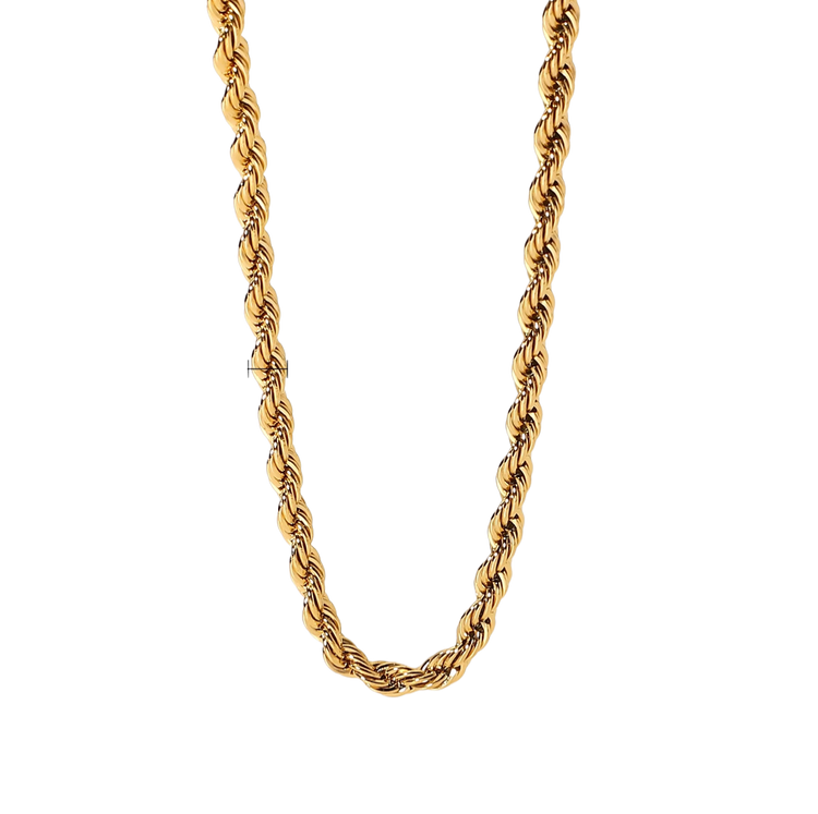 Twisted Rope Chain Necklace ELSSIZ