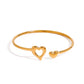 Two Hearts 💞 Bangle Bracelet ELSSIZ