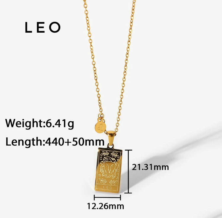 Zodiac Reversible Necklaces ELSSIZ