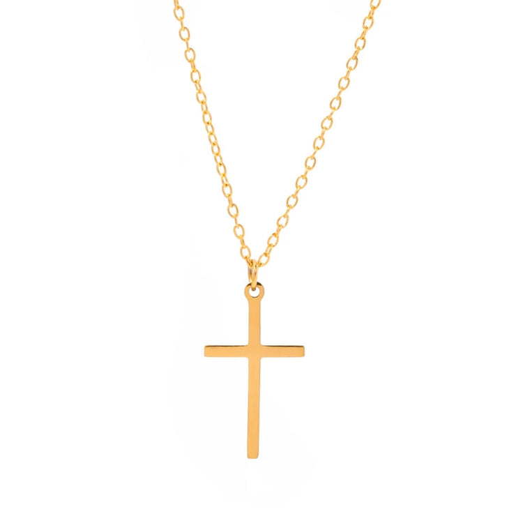 Minimalistic Cross Necklace ELSSIZ