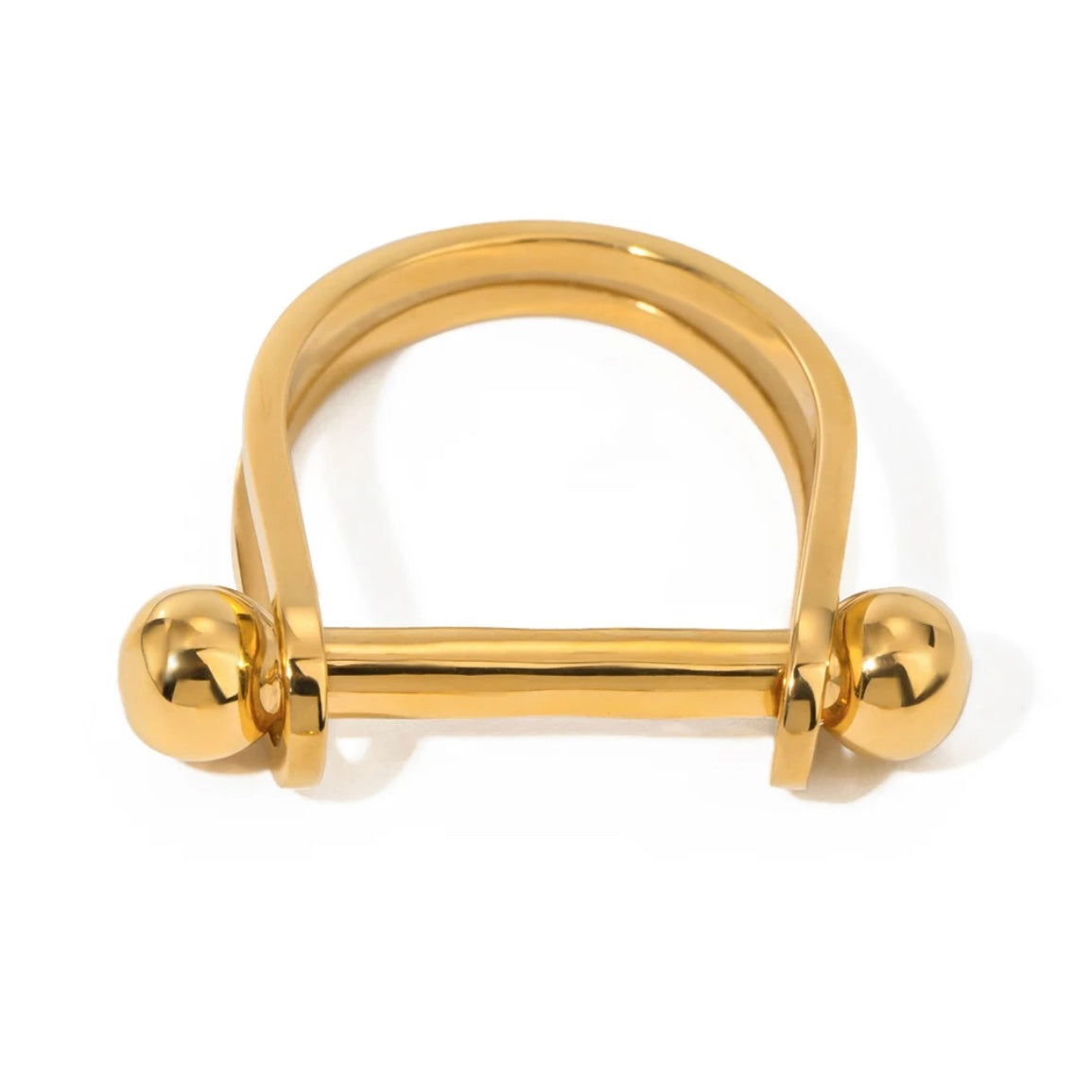 Gold Bar Ring ELSSIZ