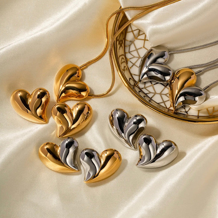 Harper Heart Necklace ELSSIZ