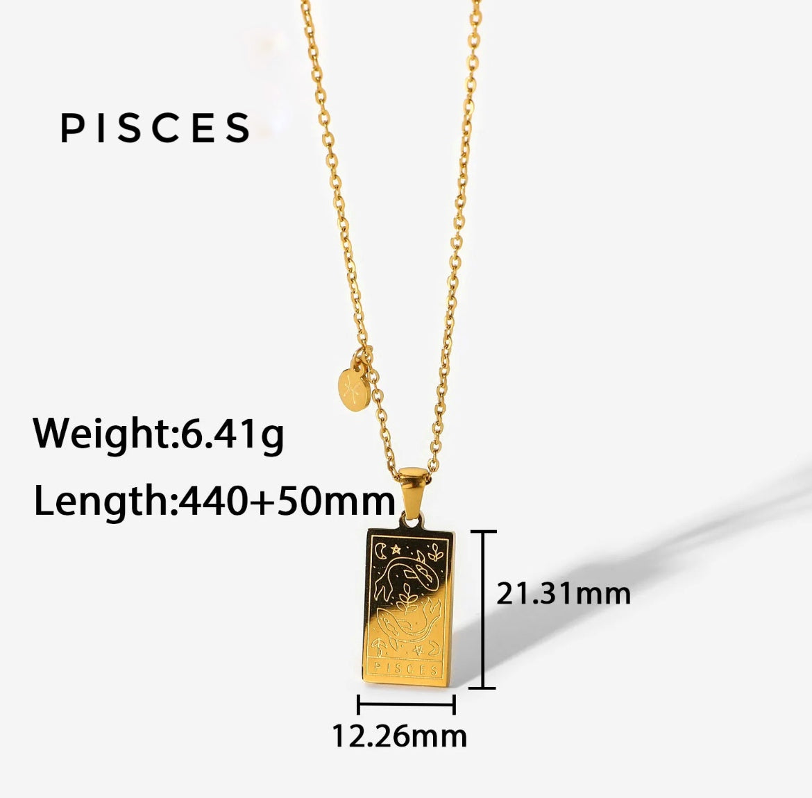 Zodiac Reversible Necklaces ELSSIZ