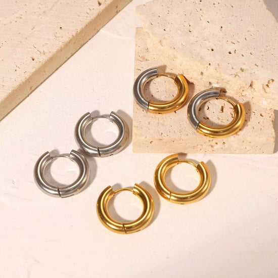 Sarah Hoop Earrings ELSSIZ
