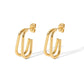 Leona Double Hoop Earrings ELSSIZ