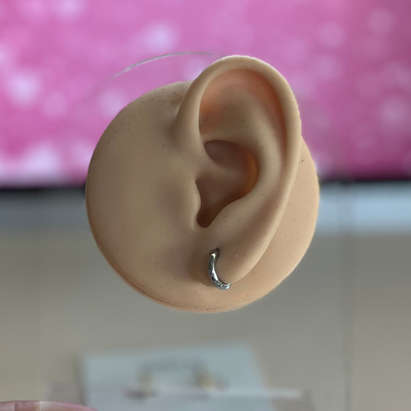 Upgrade your earring game with our Tiny Hoops Earrings. Their perfect size allows you to stack them up for multiple piercings or wear them as a single huggie, adding effortless style to any look. 

Made to last! Non Tarnish and Water Resistant, Hypoallergenic

10 mm diameter

14 mm diameter

18K Gold Plated over 316L Stainless Steel base

 

 