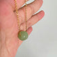 Ariana Jade Pendant Necklace ELSSIZ