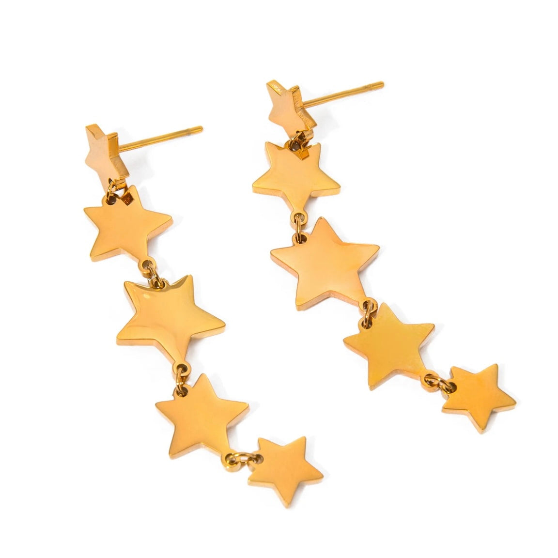Five Stars Drop Earrings ELSSIZ