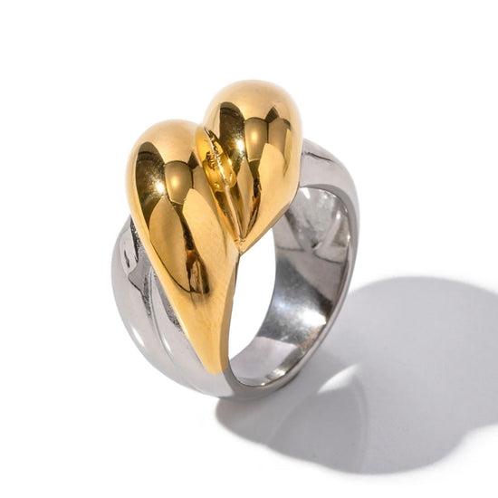 Dual Color Chunky Ring ELSSIZ