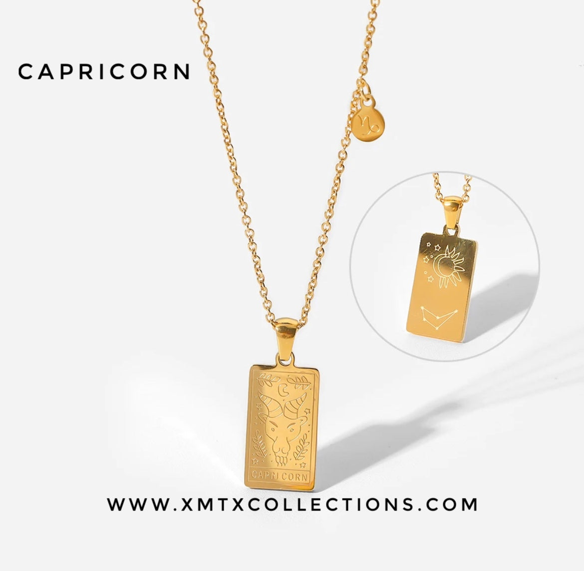 Zodiac Reversible Necklaces ELSSIZ