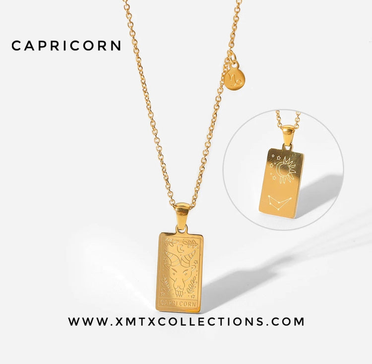 Zodiac Reversible Necklaces ELSSIZ