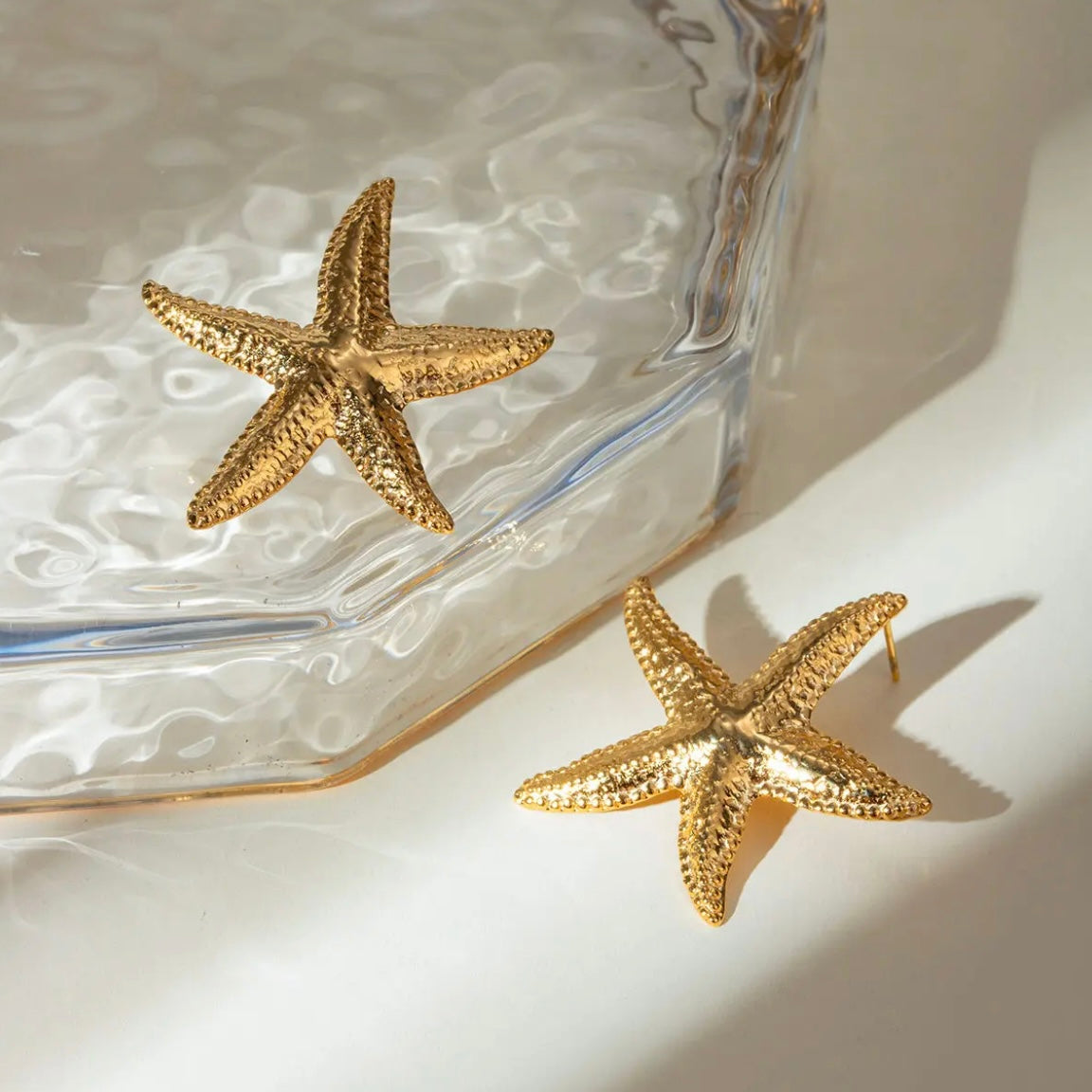 Statement Sea Star Earrings ELSSIZ