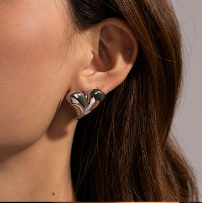 Harper Heart Earrings ELSSIZ