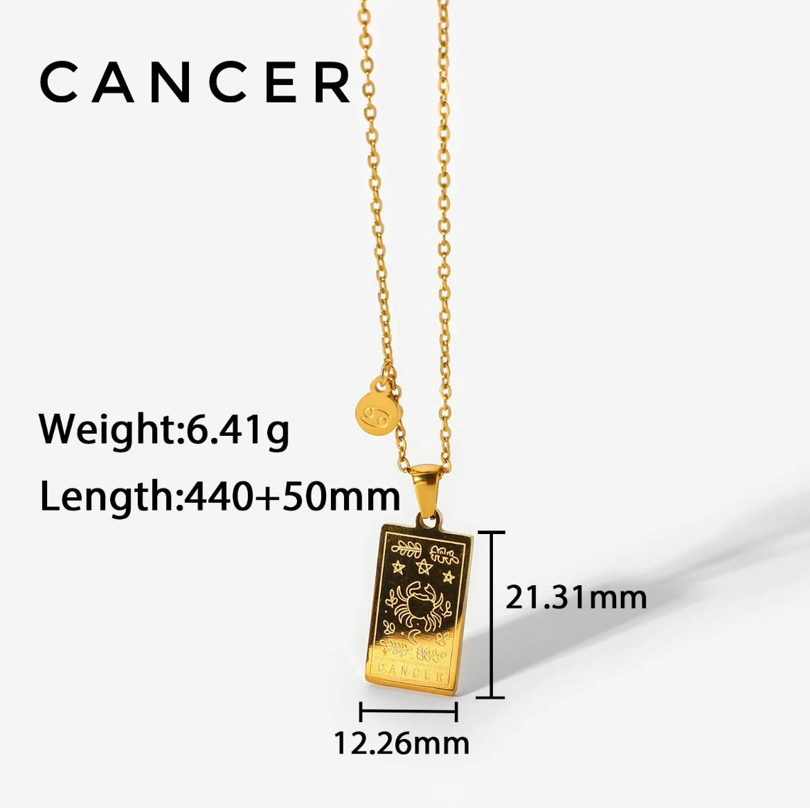 Zodiac Reversible Necklaces ELSSIZ