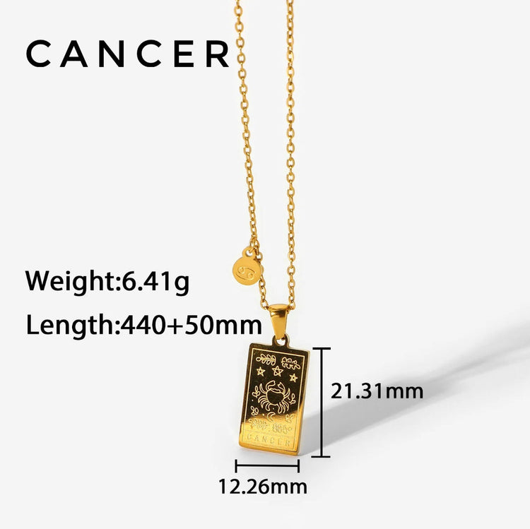 Zodiac Reversible Necklaces ELSSIZ