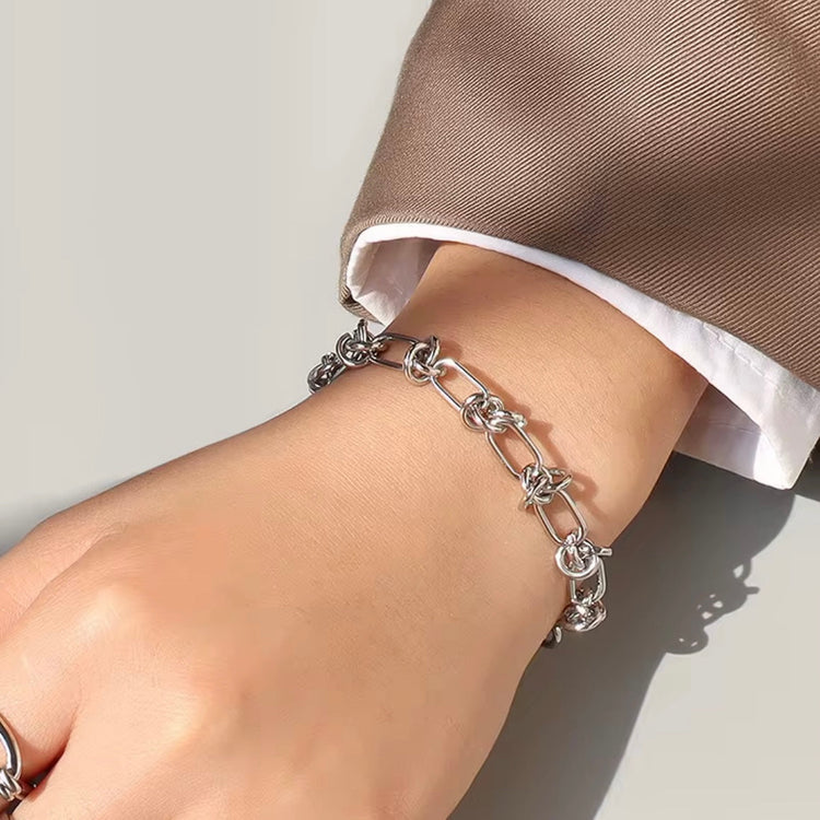 Knots & Twists Chain Bracelet ELSSIZ