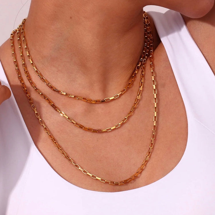 Chunky Box Chain ELSSIZ