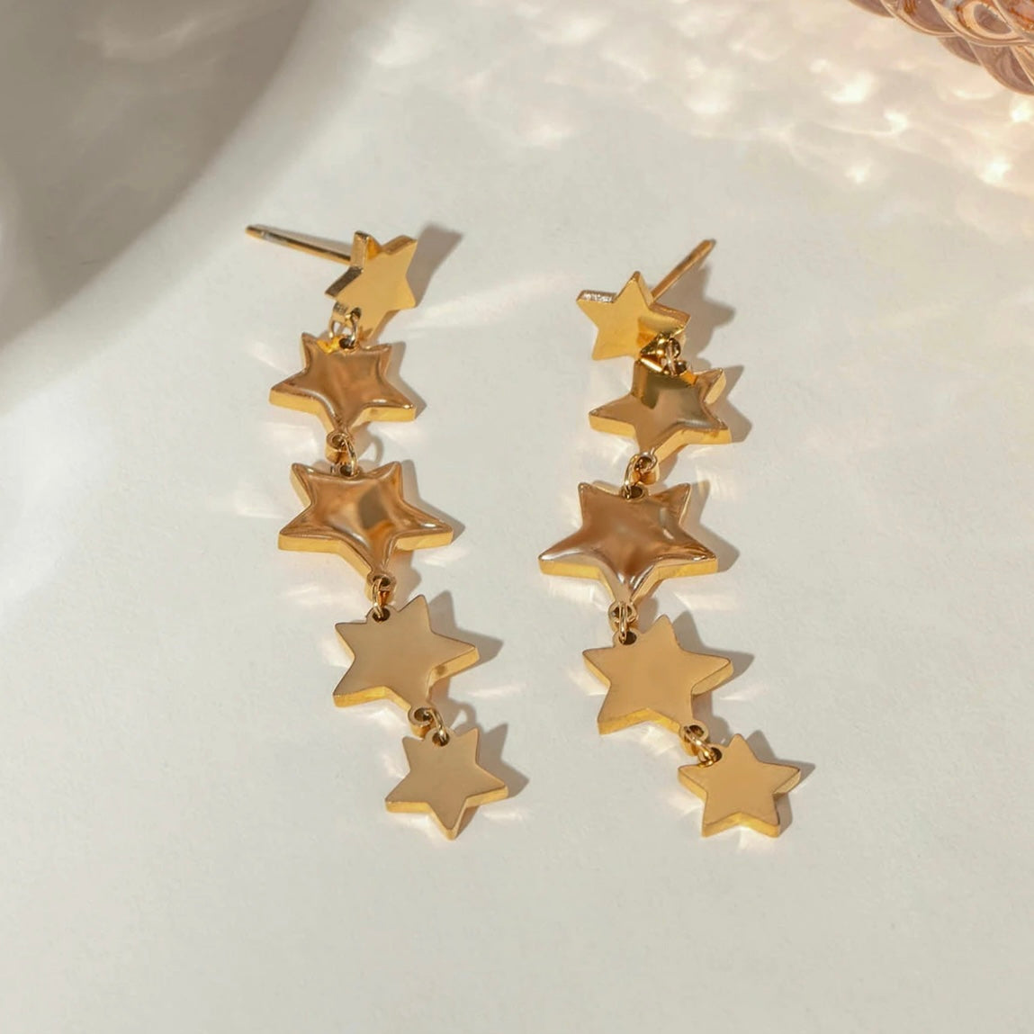 Five Stars Drop Earrings ELSSIZ