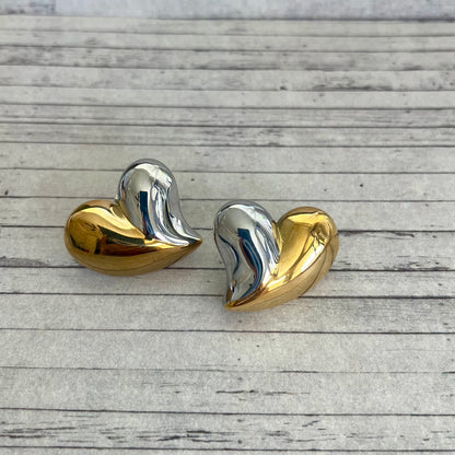 Harper Heart Earrings ELSSIZ