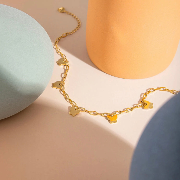 Butterflies Anklet Bracelet ELSSIZ