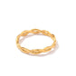 Minimalistic Twisted Ring ELSSIZ