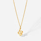 Snake Pendant Necklace ELSSIZ