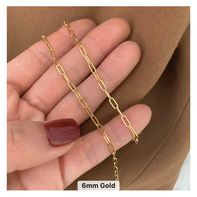 Skylar Paperclip Necklace ELSSIZ