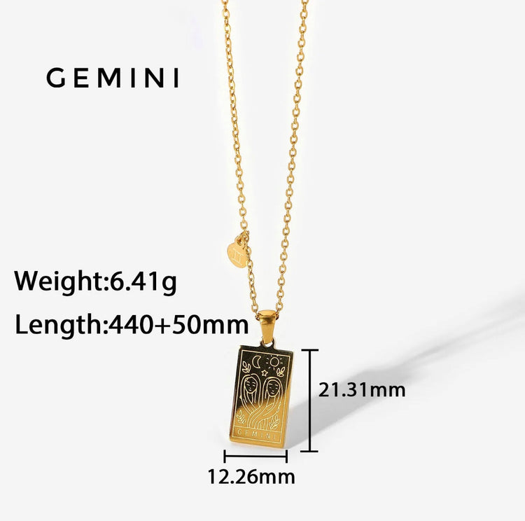 Zodiac Reversible Necklaces ELSSIZ