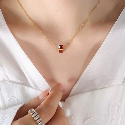 Birthstone Necklace ELSSIZ