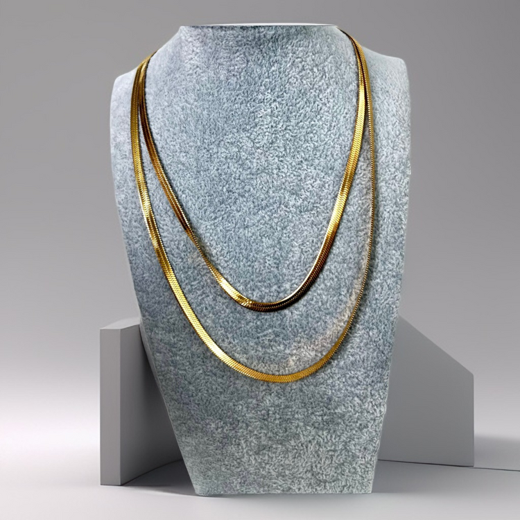 Classy Snake Necklace ELSSIZ