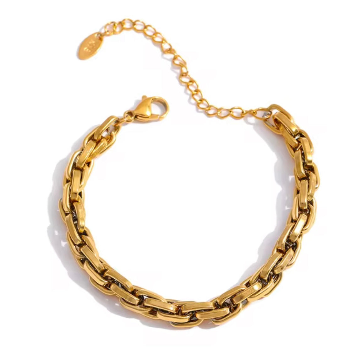 Add a touch of elegance to any outfit with our Nora Luxury Woven Bracelet. Made with intricate weaving and high-quality materials, this bracelet pairs perfectly with our matching Nora Luxury Necklace for a sophisticated and stylish look. Elevate your accessory game with this beautiful and timeless piece.

316L Stainless Steel 

6 inches long+ 2 " extension

Non Tarnish, Hypoallergenic and water resistant.