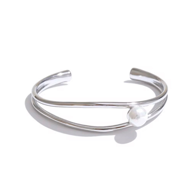 Mae Pearl Bangle Bracelet ELSSIZ