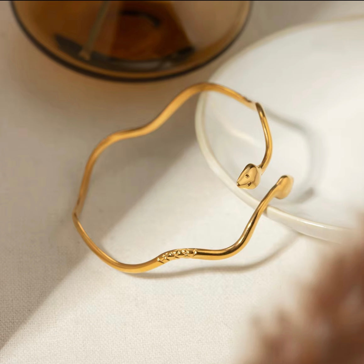 Double Headed Snake Bangle ELSSIZ