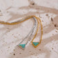 Triangle Opal Necklace ELSSIZ