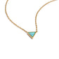 Triangle Opal Necklace ELSSIZ