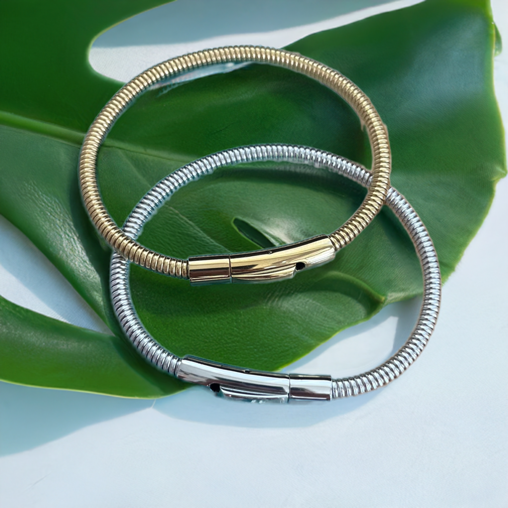 Ava Cord Bangle Bracelet ELSSIZ