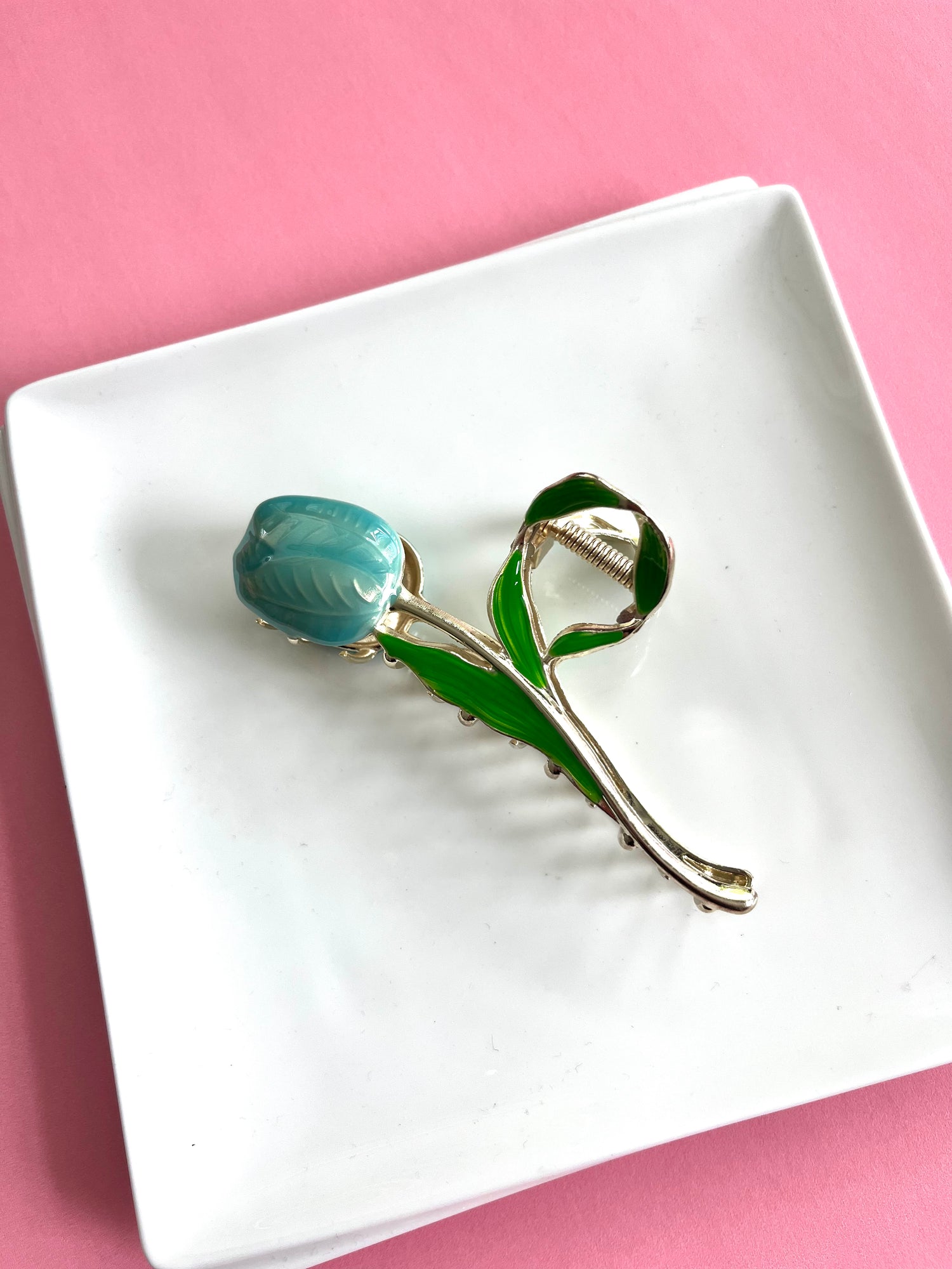 Spring Vibes Tulip 🌷 Large Hair Claw Clip ELSSIZ