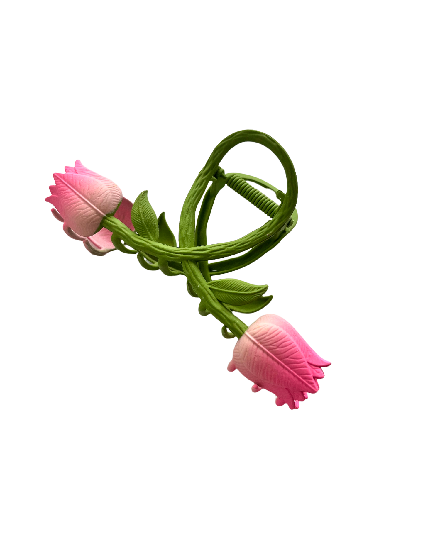 2 Tulips 🌷🌷Metal Hair Claw Clip ELSSIZ
