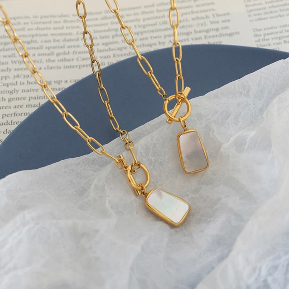 Eden Paperclip Necklace ELSSIZ