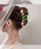 2 Tulips 🌷🌷Metal Hair Claw Clip ELSSIZ