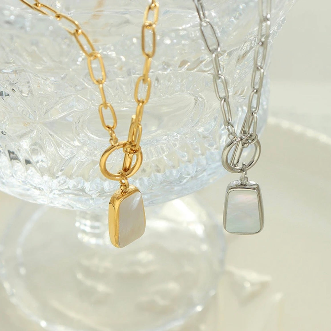 Eden Paperclip Necklace ELSSIZ