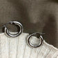Taylor Chunky Hoop Earrings ELSSIZ