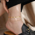 Tina Double Anklet ELSSIZ